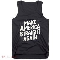 Make America Straight Again Tank Top thumb 0