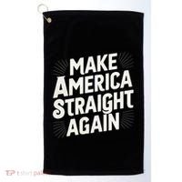 Make America Straight Again Golf Towel thumb 0