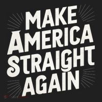 Make America Straight Again Golf Towel thumb 3