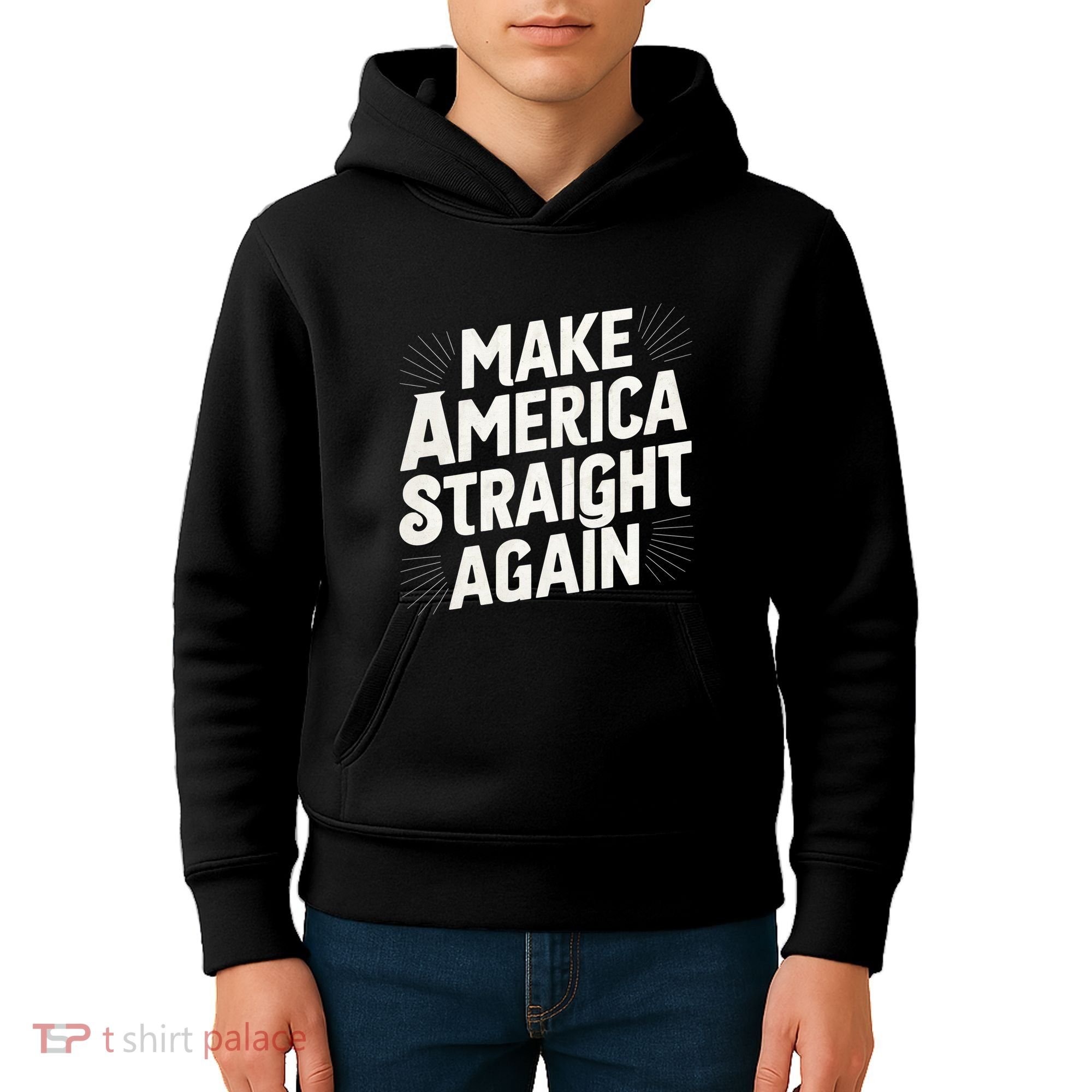 Make America Straight Again Kids Hoodie