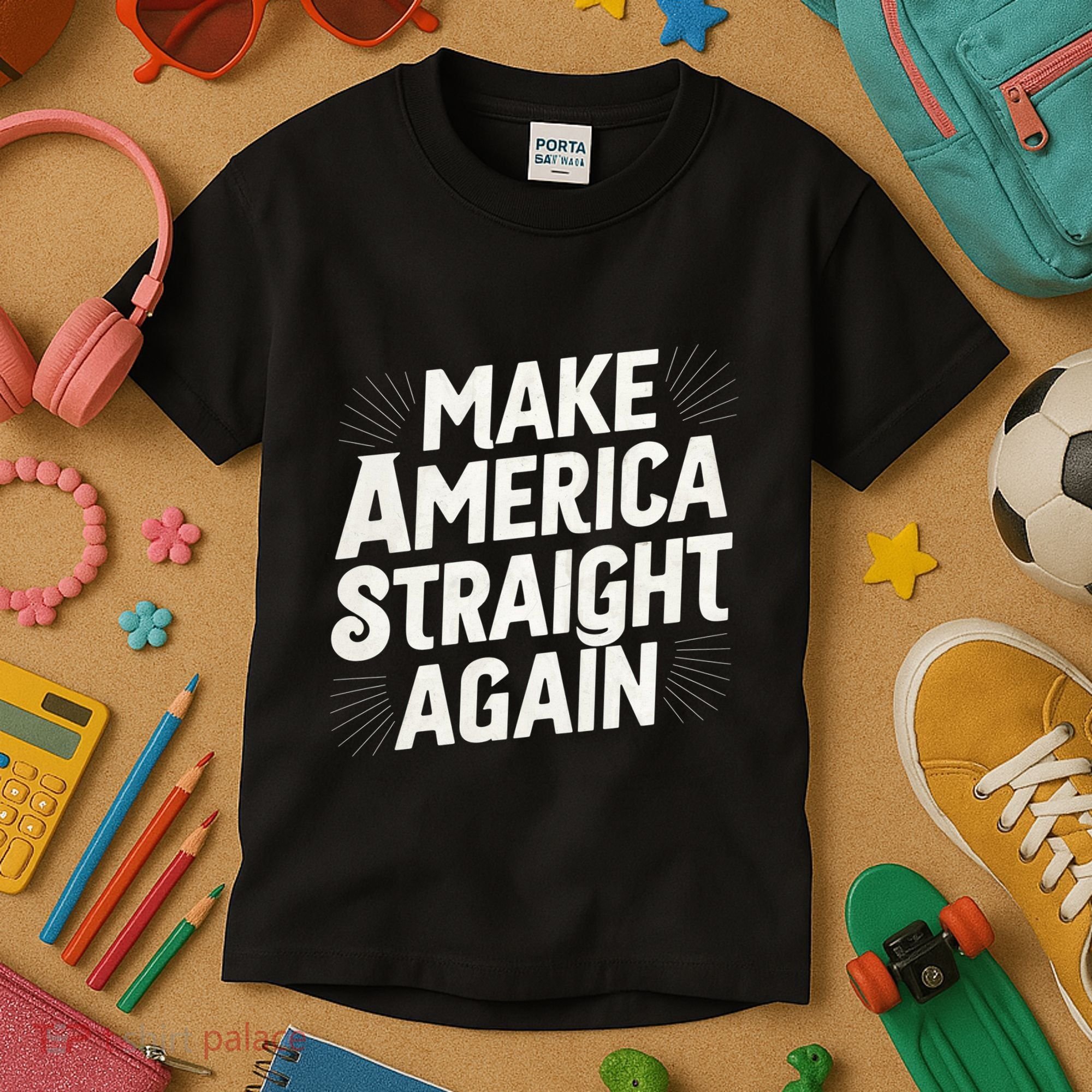Make America Straight Again Kids T-Shirt