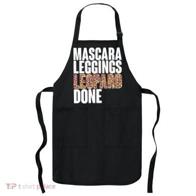 Mascara Leggings Leopard Done  Apron