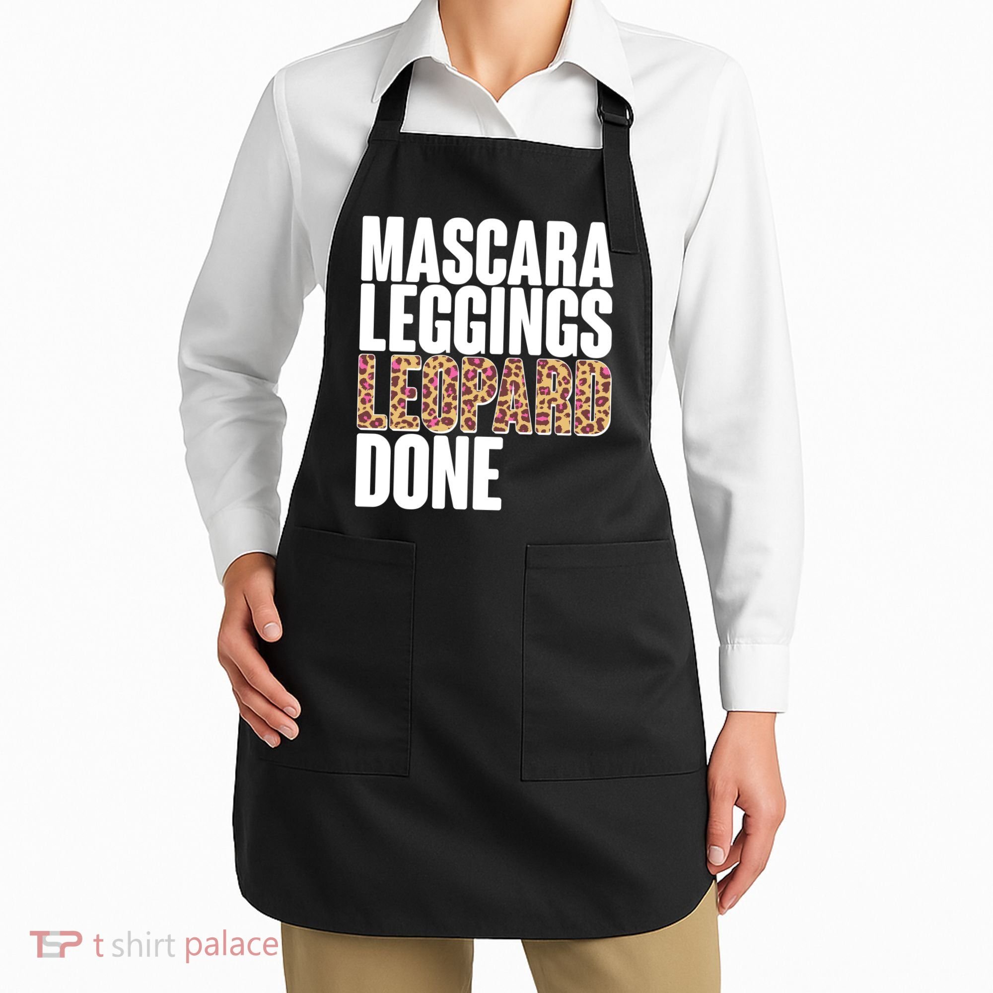Mascara Leggings Leopard Done  Apron