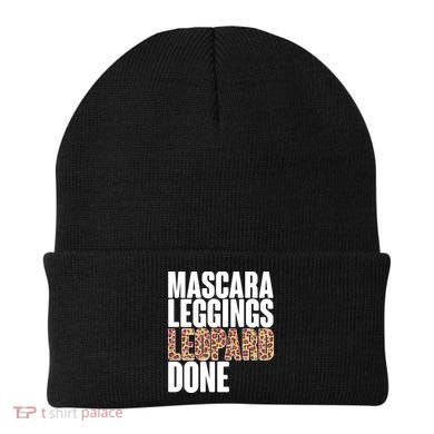 Mascara Leggings Leopard Done  Beanie