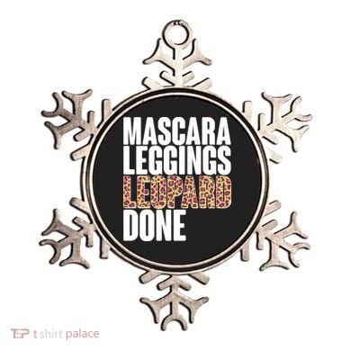 Mascara Leggings Leopard Done  Ornament