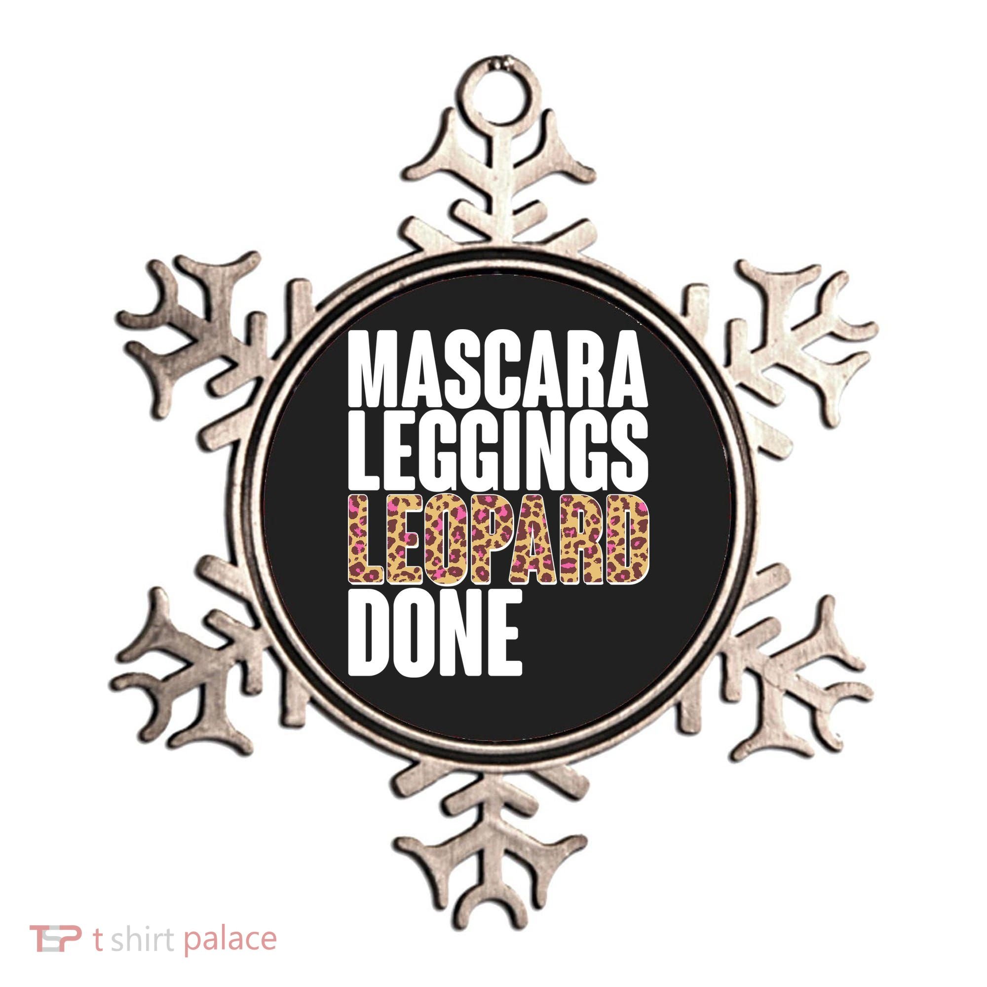 Mascara Leggings Leopard Done  Ornament