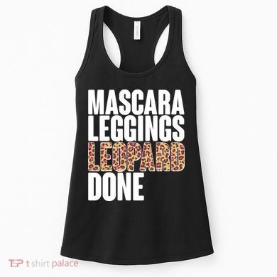 Mascara Leggings Leopard Done  Women's Tank Top