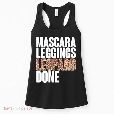 Mascara Leggings Leopard Done  Women's Tank Top