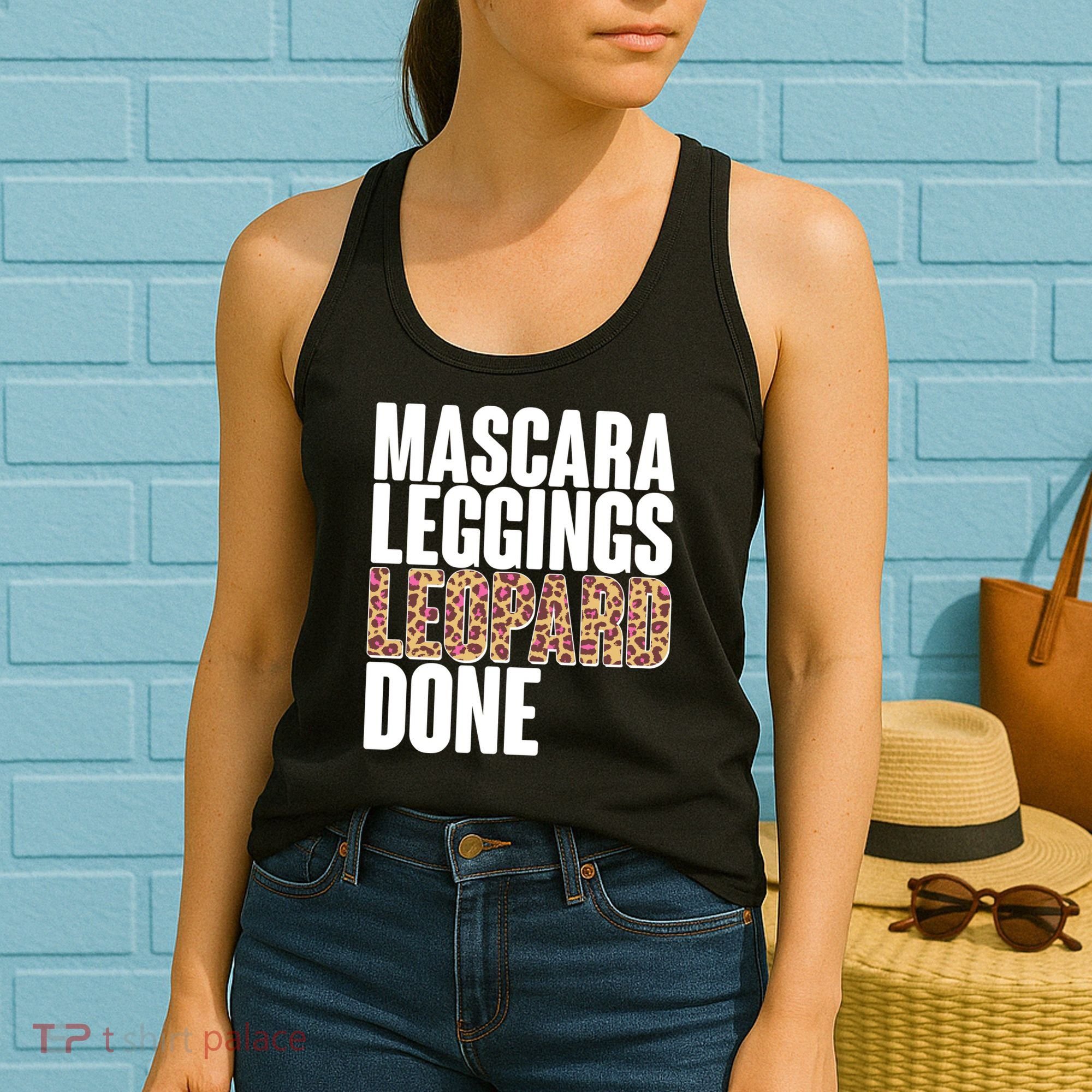 Mascara Leggings Leopard Done  Women's Tank Top