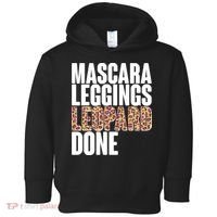 Mascara Leggings Leopard Done  Toddler Hoodie thumb 0