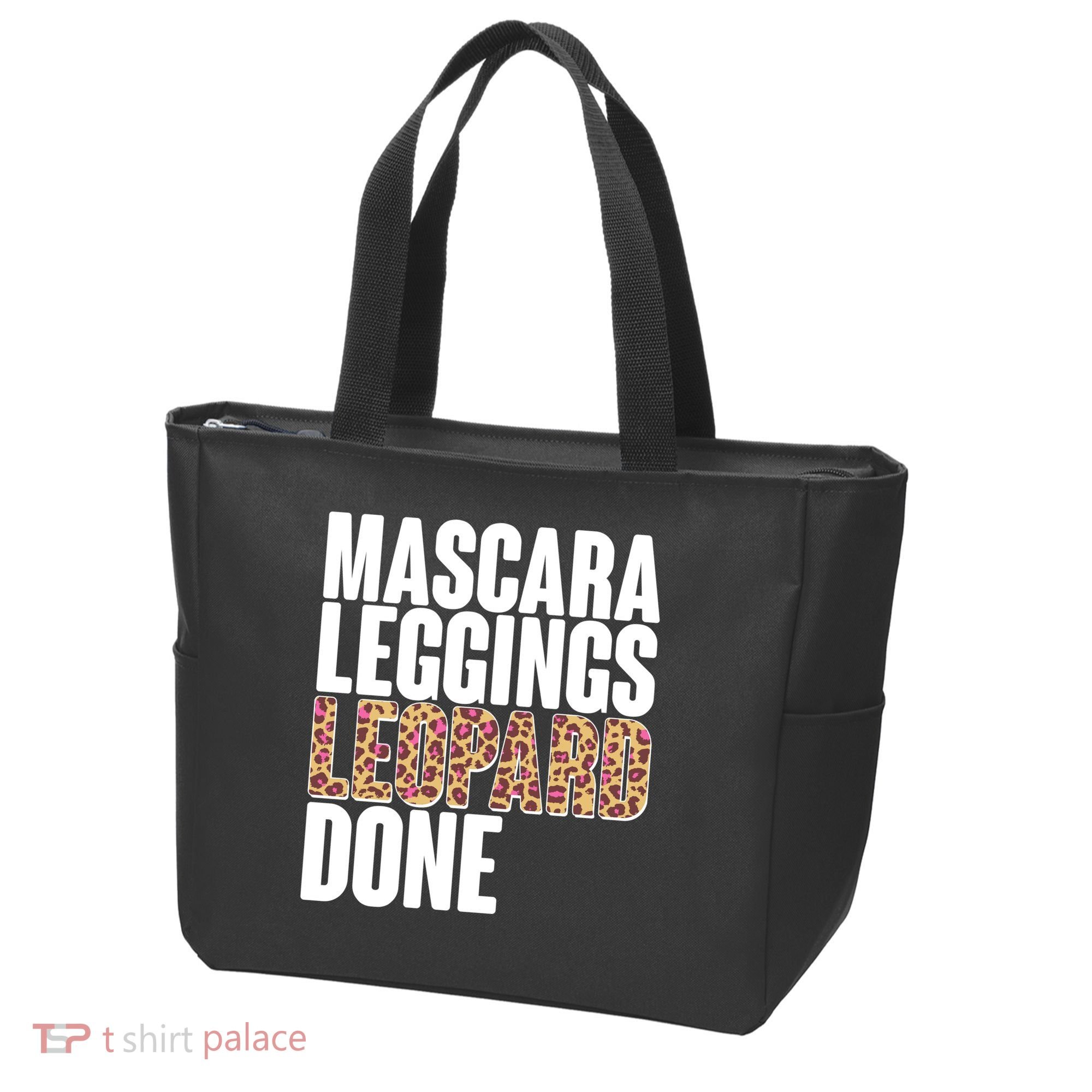 Mascara Leggings Leopard Done  Tote Bag