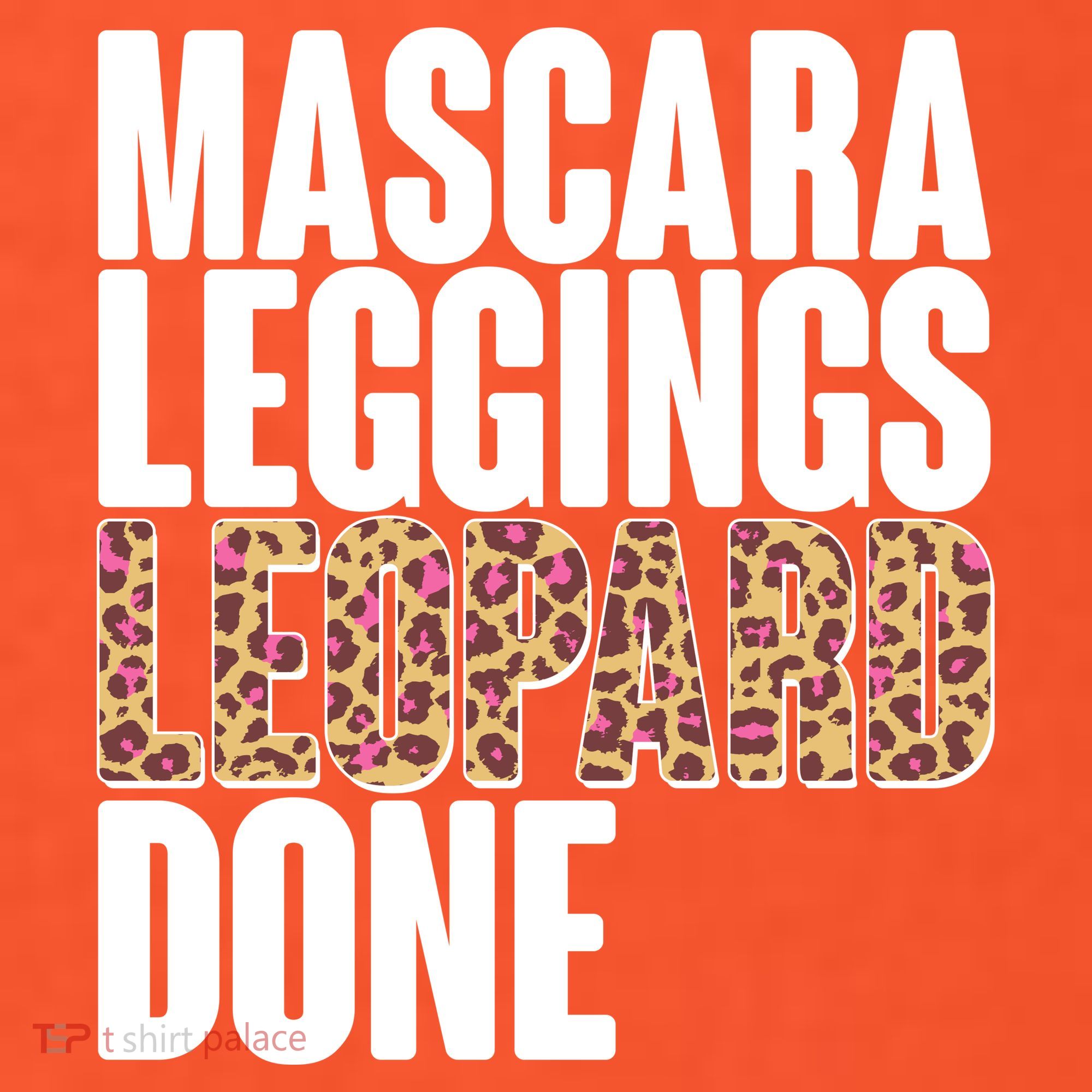 Mascara Leggings Leopard Done  Polo