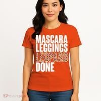 Mascara Leggings Leopard Done  Women's T-Shirt thumb 4