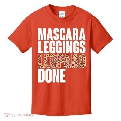 Mascara Leggings Leopard Done  Kids T-Shirt