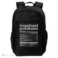 Mashed Potato Nutritional Facts Funny Thanksgiving Backpack thumb 0