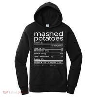 Mashed Potato Nutritional Facts Funny Thanksgiving Women's Hoodie thumb 0