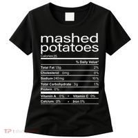 Mashed Potato Nutritional Facts Funny Thanksgiving Women's T-Shirt thumb 0