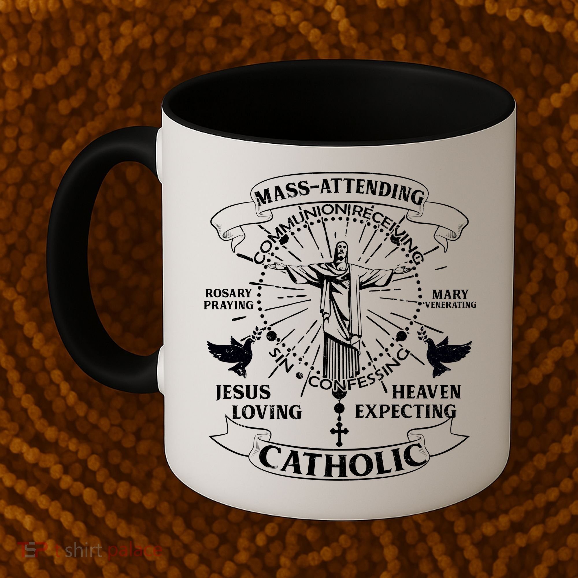 Mass Attending Catholic  Coffee Mug