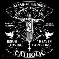 Mass Attending Catholic  Pajama Set thumb 2