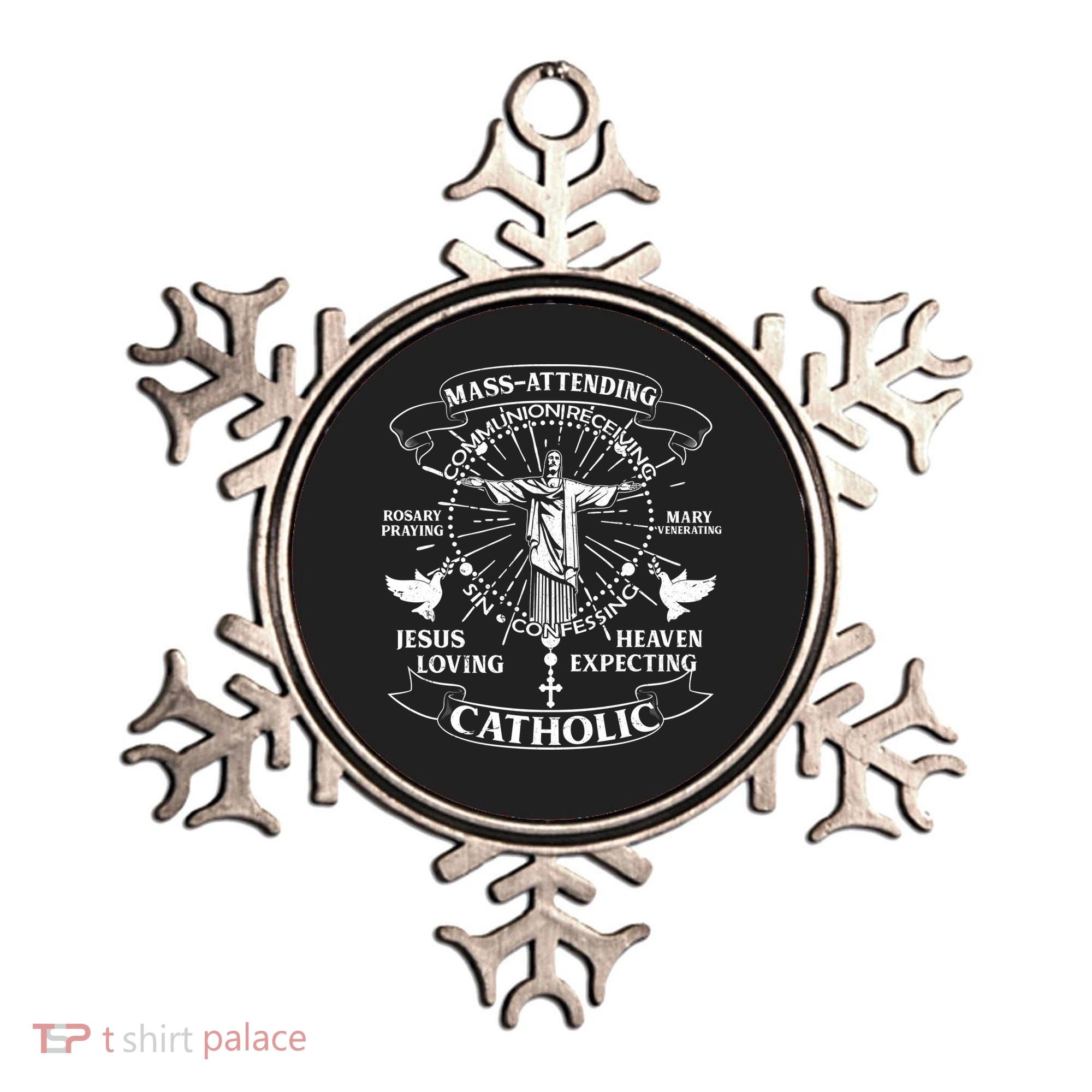 Mass Attending Catholic  Ornament