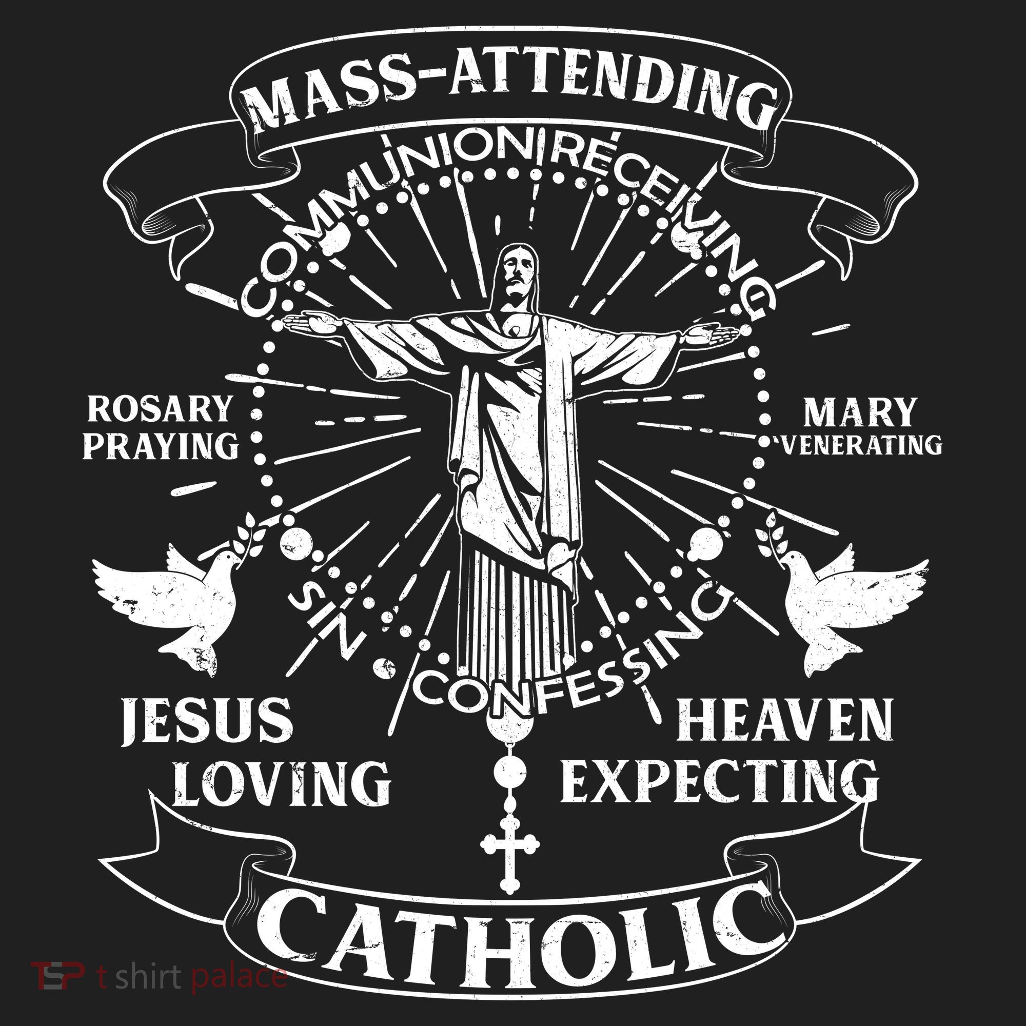 Mass Attending Catholic  Hat
