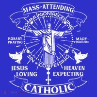 Mass Attending Catholic  Women's Long Sleeve Shirt thumb 2