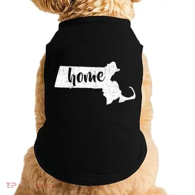 Massachusetts Home State Doggie Tank