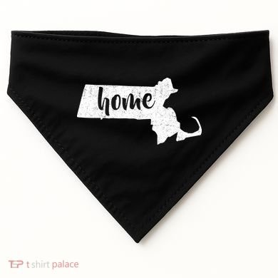 Massachusetts Home State USA-Made Doggie Bandana