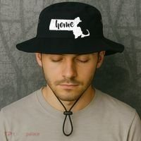 Massachusetts Home State Bucket Hat thumb 2