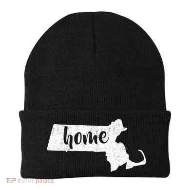 Massachusetts Home State Beanie