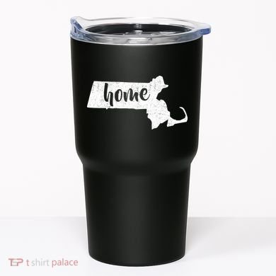 Massachusetts Home State Tumbler