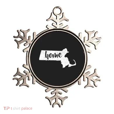 Massachusetts Home State Ornament