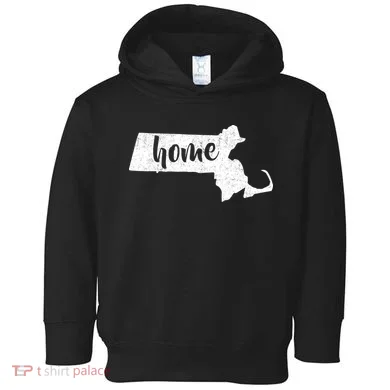 Massachusetts Home State Toddler Hoodie