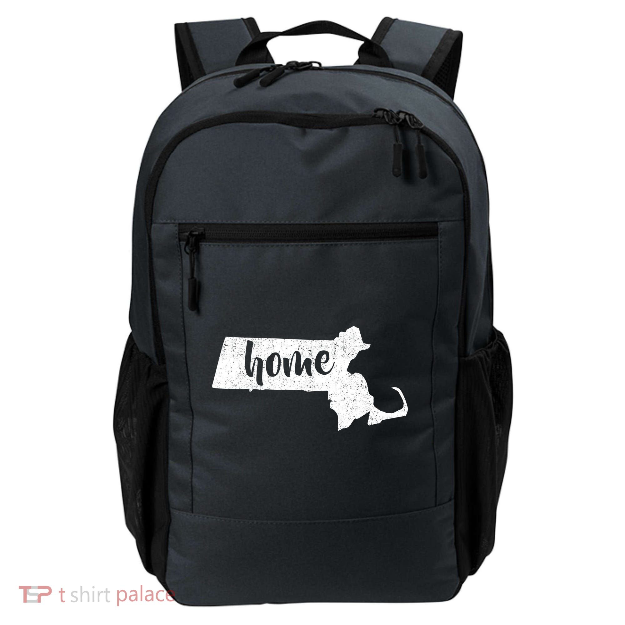 Massachusetts Home State Backpack