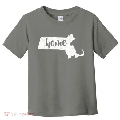 Massachusetts Home State Toddler T-Shirt