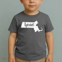 Massachusetts Home State Toddler T-Shirt thumb 2