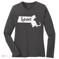 Massachusetts Home State Women's Long Sleeve Shirt thumb 0