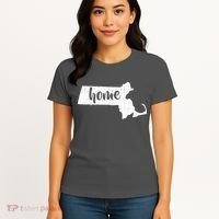 Massachusetts Home State Women's T-Shirt thumb 4