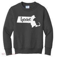 Massachusetts Home State Kids Sweatshirt thumb 0