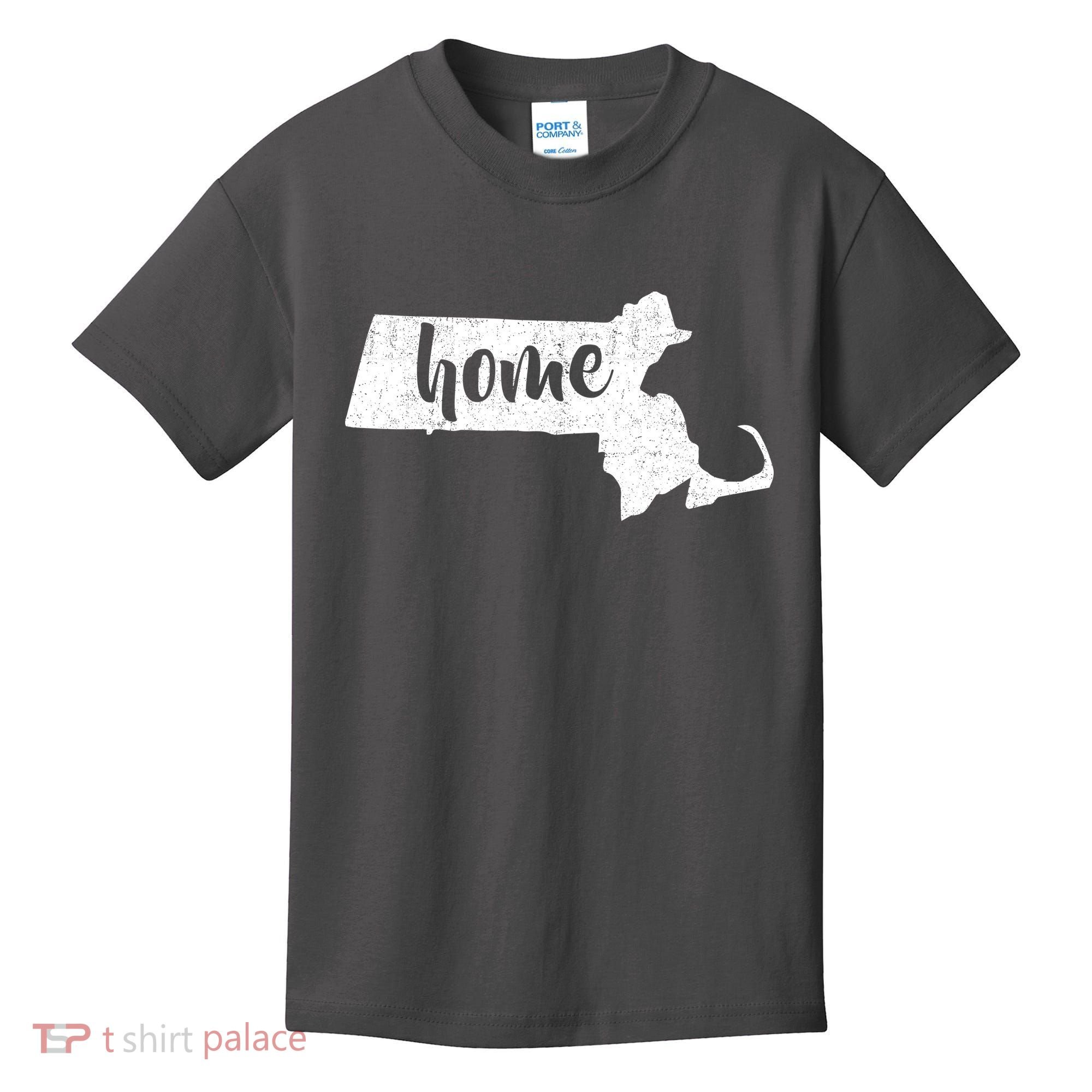 Massachusetts Home State Kids T-Shirt