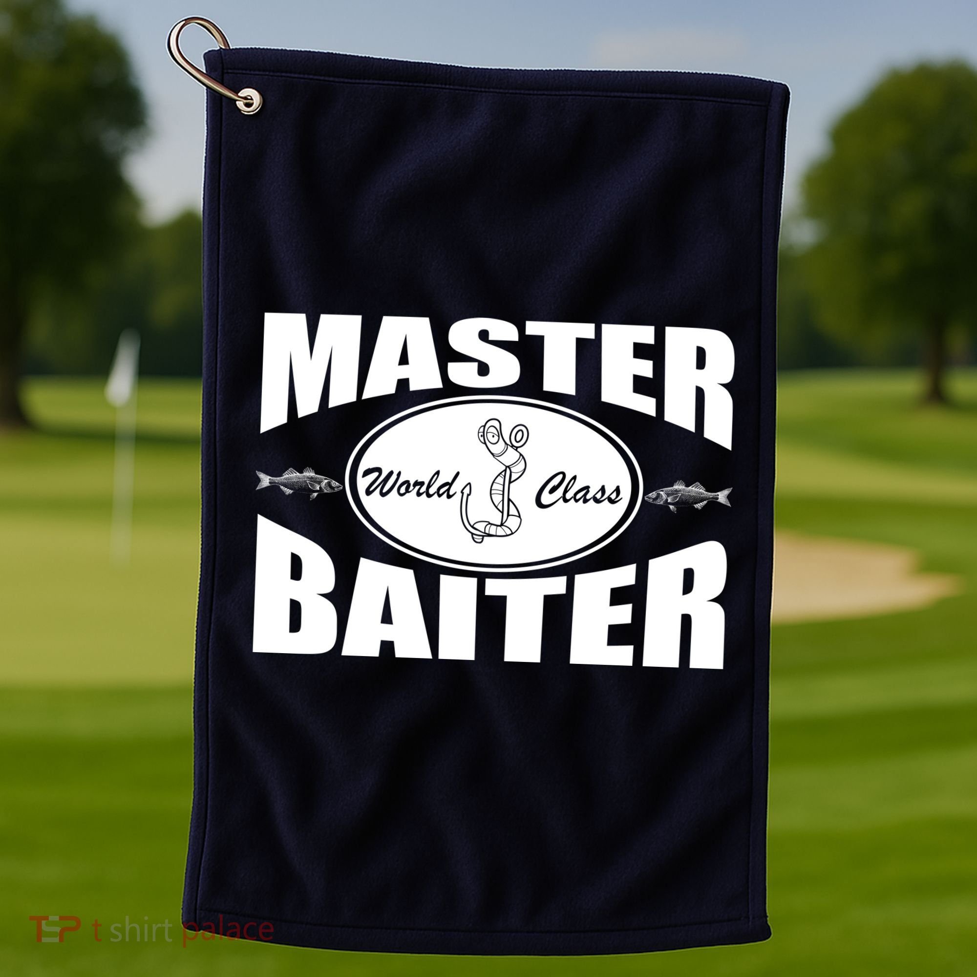 Master Baiter World Class Golf Towel