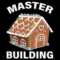 Master Builder Gingerbread House Funny Christmas Bucket Hat thumb 4