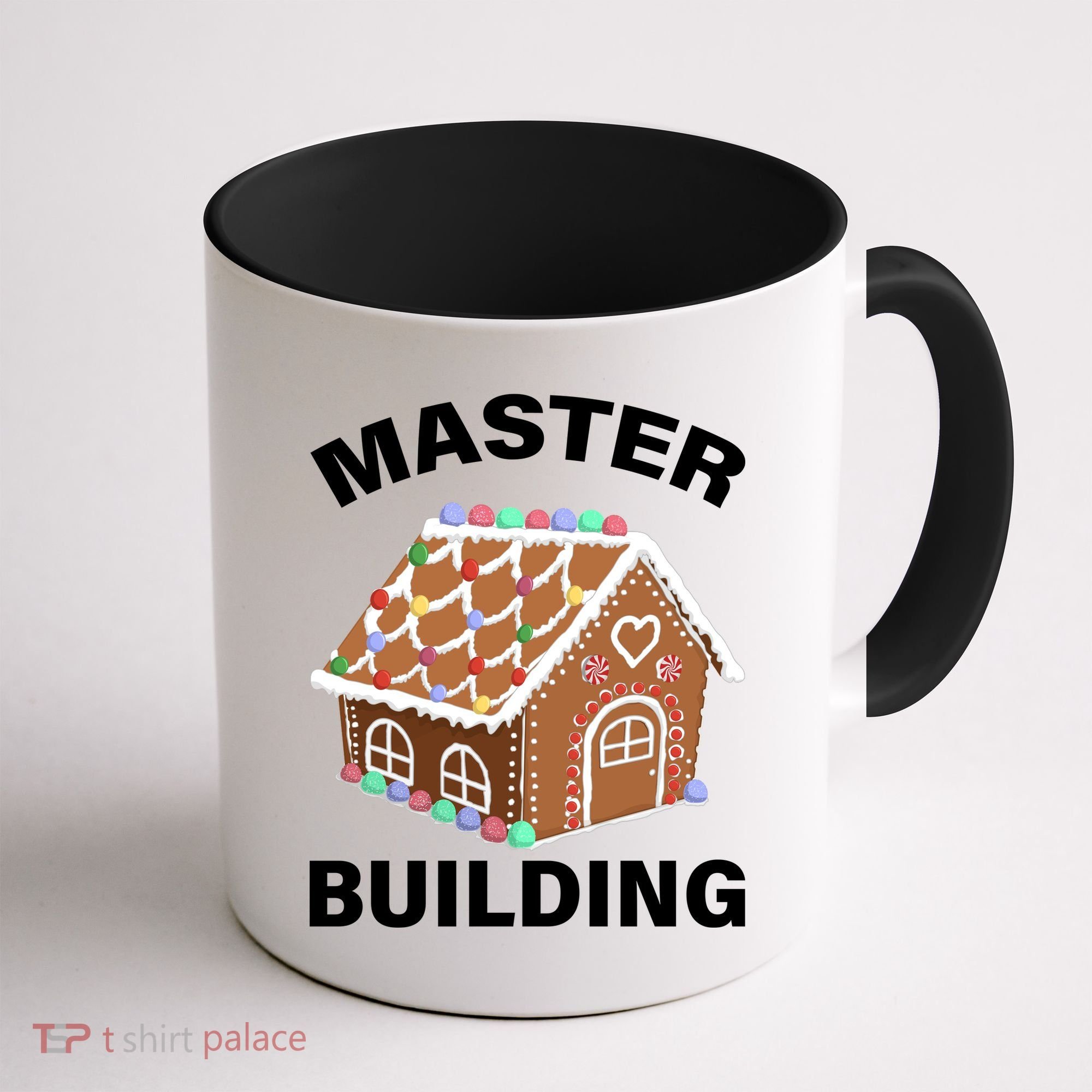 Master Builder Gingerbread House Funny Christmas Coffee Mug