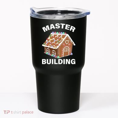 Master Builder Gingerbread House Funny Christmas Tumbler