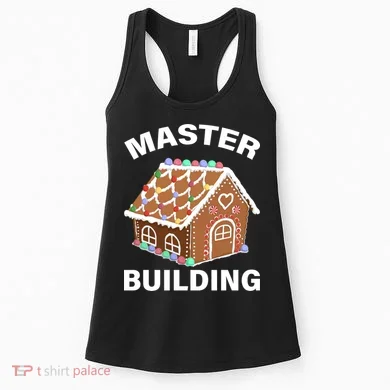 Master Builder Gingerbread House Funny Christmas Women's Tank Top