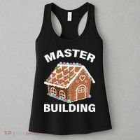 Master Builder Gingerbread House Funny Christmas Women's Tank Top thumb 3