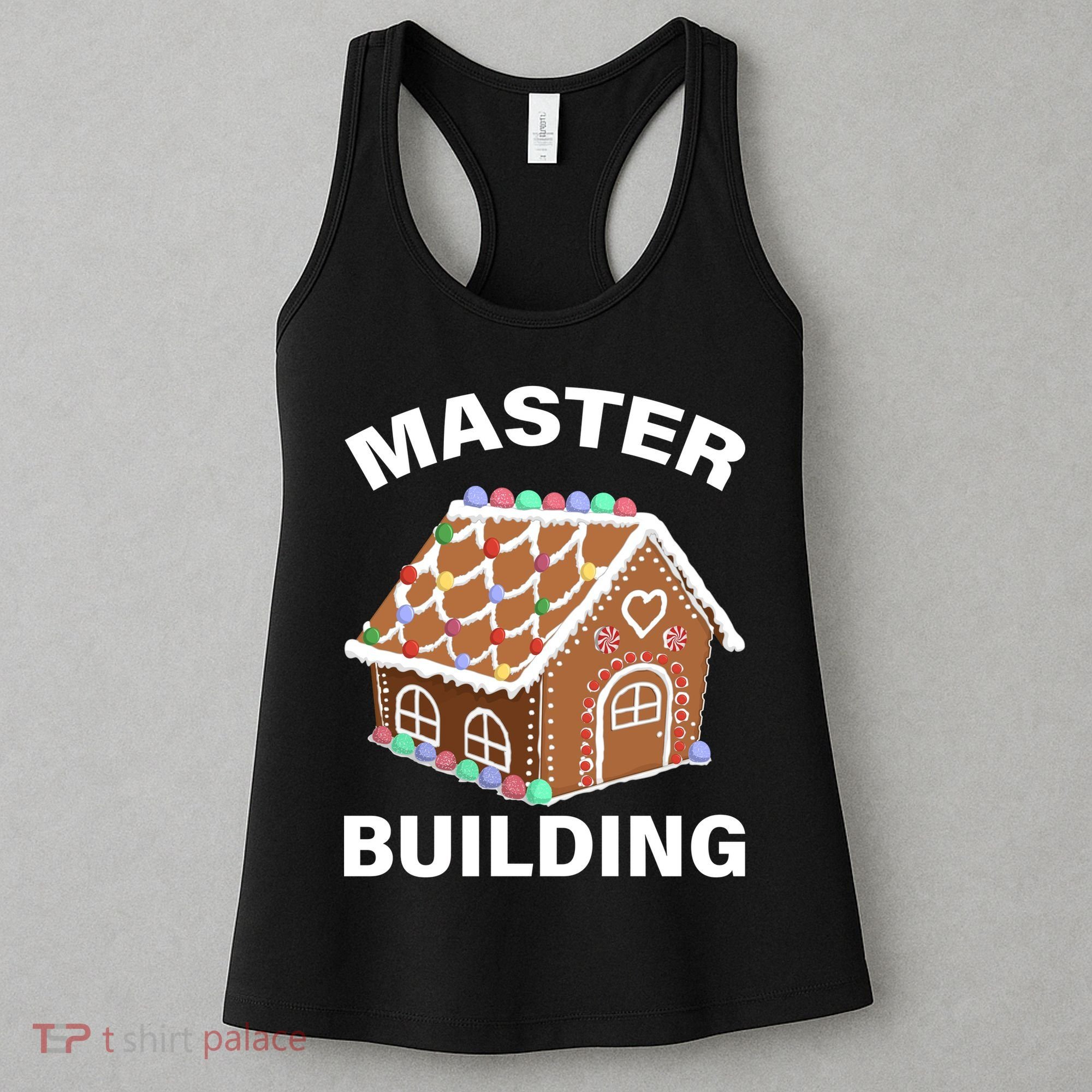 Master Builder Gingerbread House Funny Christmas Women's Tank Top