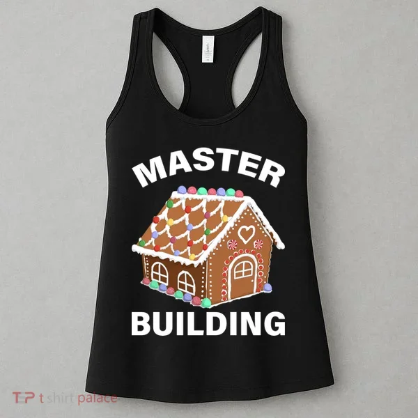 Master Builder Gingerbread House Funny Christmas Women's Tank Top