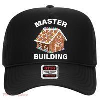 Master Builder Gingerbread House Funny Christmas Hat thumb 0