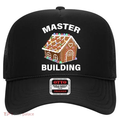 Master Builder Gingerbread House Funny Christmas Hat